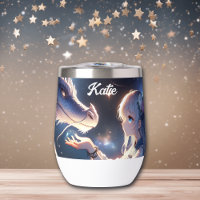 Anime Girl and her Dragon Personalised
