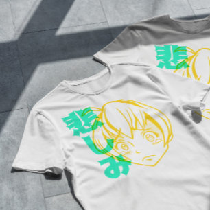 Anime Girl Crying   T-Shirt