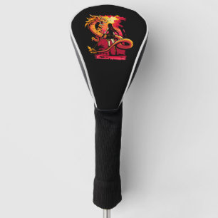 Anime Girl & Dragon Golf Head Cover