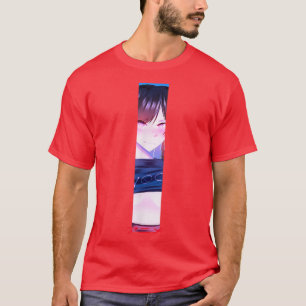 Anime Girl Eyes Anime in Japanese Characters Girl T-Shirt