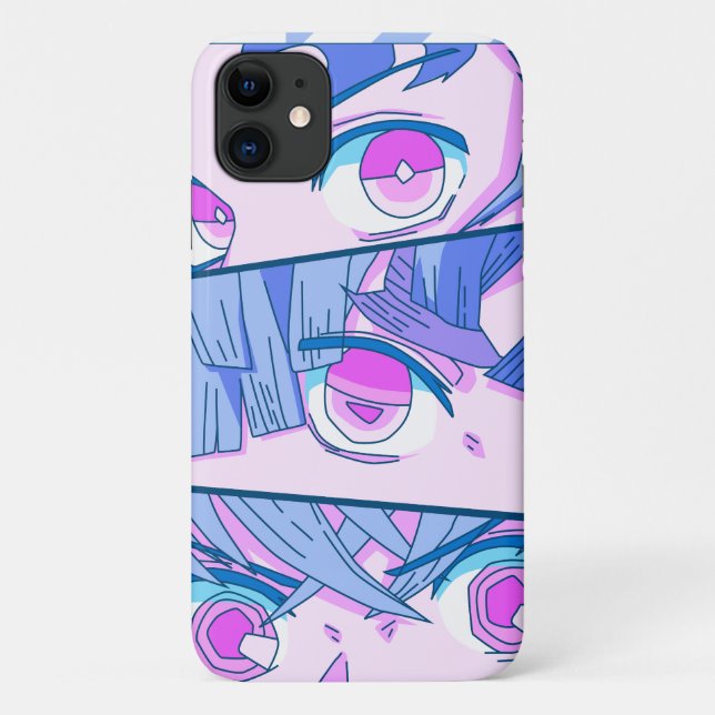 Anime Girl Eyes - Japan Culture Art - Japanese Aes Case-Mate iPhone Case (Back)