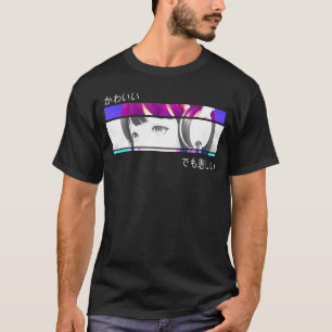 Anime Girl Eyes Japan Culture Art Japanese Aesthet T-Shirt
