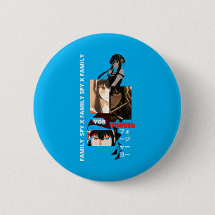 Anime Girl - Forger Design 3 6 Cm Round Badge