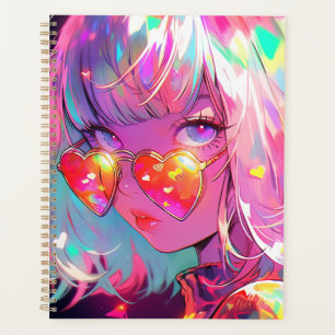 Anime Girl Hearts Planner