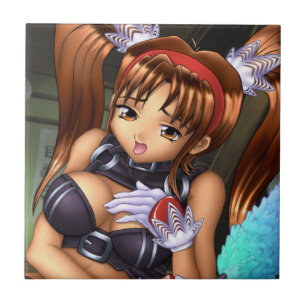 Anime Girl - Honey Tile
