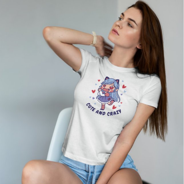 Anime Girl In Love  T-Shirt (Creator Uploaded)