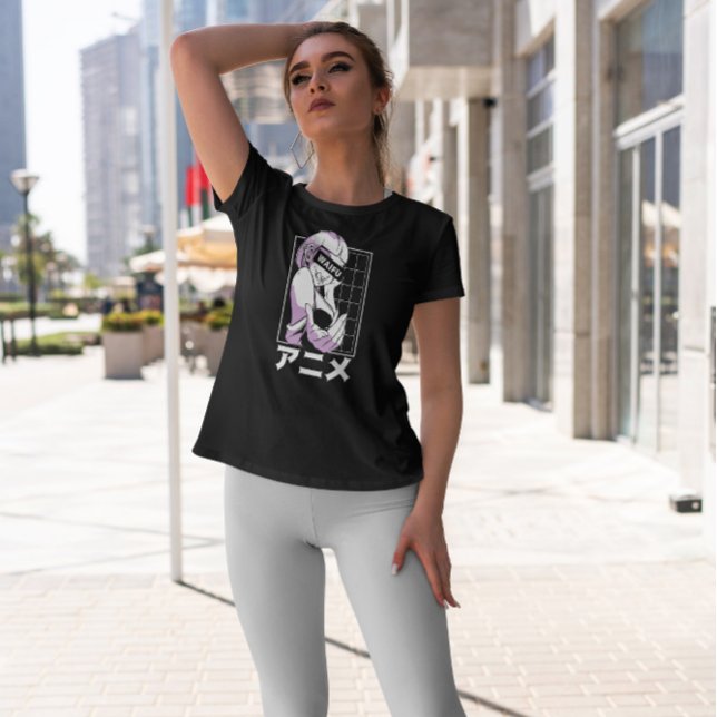 Anime Girl Japanese Character  T-Shirt (Creator Uploaded)