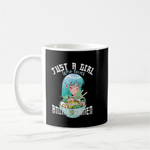 Anime Girl Just a Girl Who Loves Anime 1 Coffee Mug
