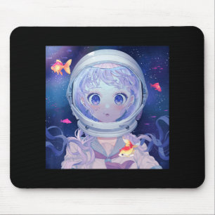 Anime Girl Kawaii Aesthetic Japanese Otaku  Mouse Pad