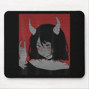Anime Girl Kawaii Waifu Aesthetic Japanese Otaku Mouse Pad
