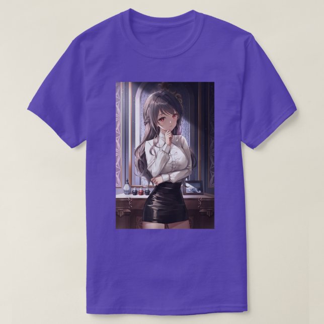 Anime Girl Kawaii Waifu Esthetic Japanese Otaku T T-Shirt (Design Front)