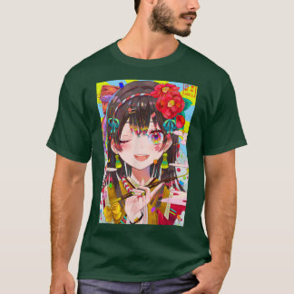 Anime Girl Kawaii Waifu Esthetic Japanese Otaku T T-Shirt
