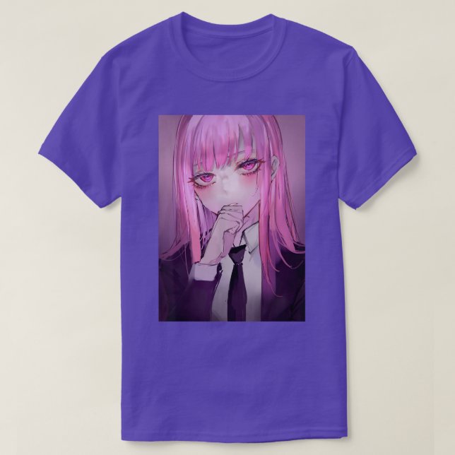 Anime Girl Kawaii Waifu Pink Esthetic Japanese Ot T-Shirt (Design Front)