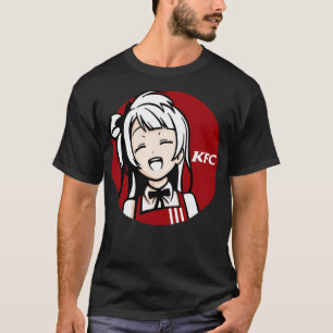 Anime Girl Kentucky Fried Chicken T-Shirt