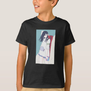 Anime Girl Lofi Aesthetic Retro 90s Waifu Japanese T-Shirt