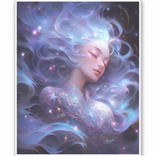 Anime Girl Made Of Stars