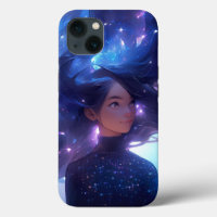 Anime Girl Made Of Stars