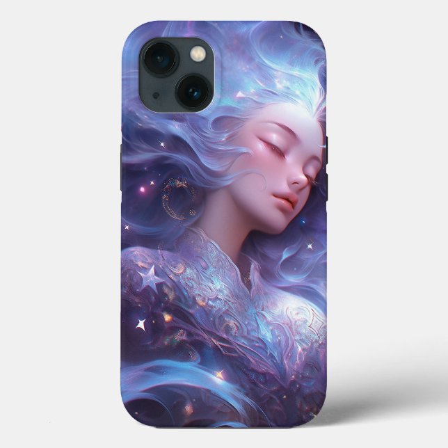 Anime Girl Made Of Stars Case-Mate iPhone Case (Back)