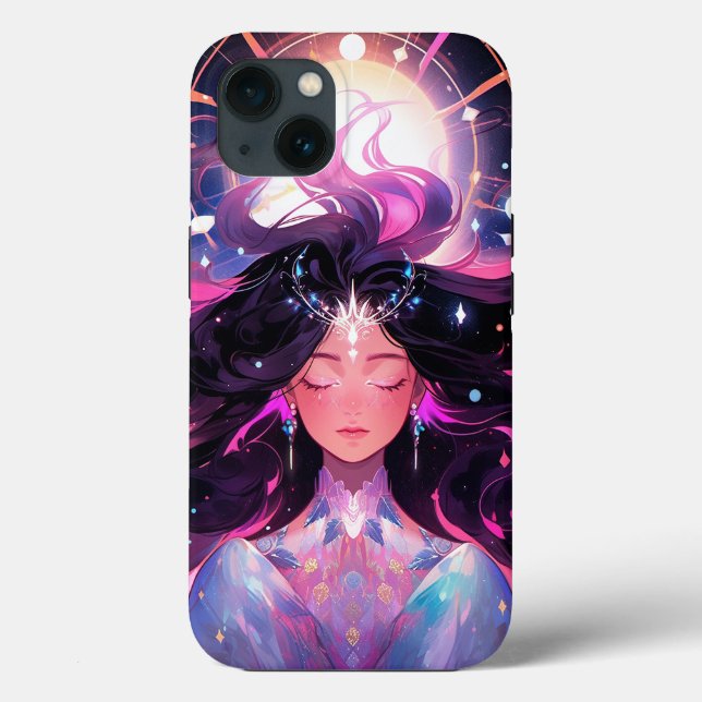 Anime Girl Magical Princess Case-Mate iPhone Case (Back)
