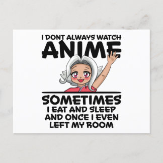 Anime Girl Manga Cosplay Ramen Japanese Otaku Gift Postcard