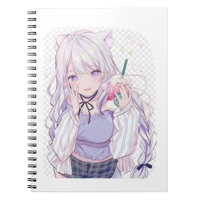 Anime girl notebook (Front)