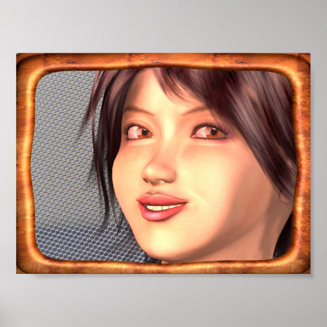 Anime Girl Poster (Front)