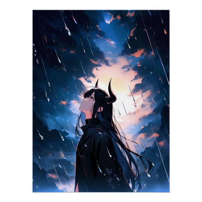 Anime Girl Poster (Front)