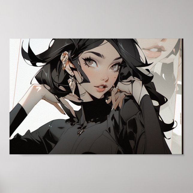 Anime Girl Poster (Front)
