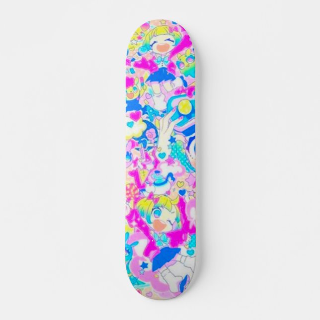 Anime Girl Remix 01 - 2023 Skateboard (Front)