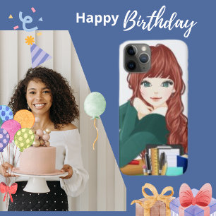 Anime Girl School Supplies Plate iPhone 11 Pro Case