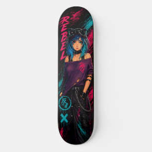 Anime Girl Skateboard