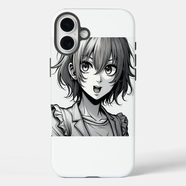 Anime Girl – Stylish Modern Character Design Case-Mate iPhone Case (Back)