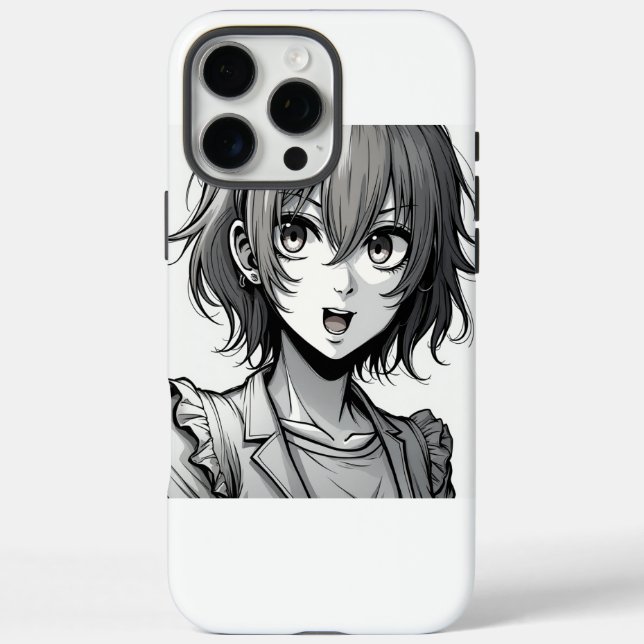 Anime Girl – Stylish Modern Character Design Case-Mate iPhone Case (Back)
