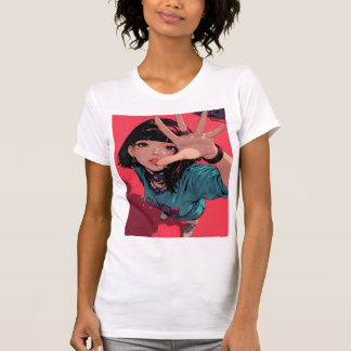 Anime Girl T-shirt High Quality Print