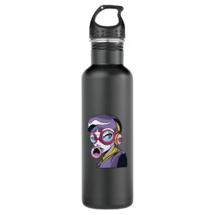 Anime Girl With Glasses 710 Ml Water Bottle