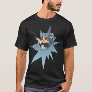 Anime Girl With Gun         T-Shirt