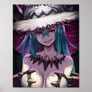 anime girls poster