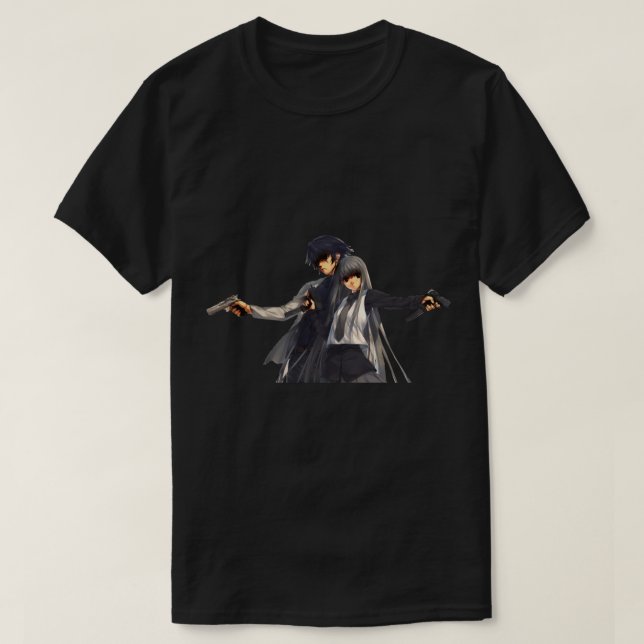 Anime Gun, Anime Firearm Weapon Girls with guns Ch T-Shirt (Design Front)