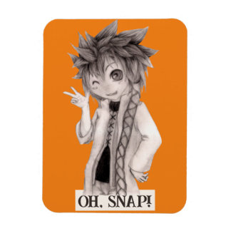 Anime Guy O SNAP, Original Drawing Magnet