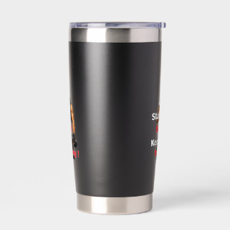Anime Gym Motivation Insulated Tumbler