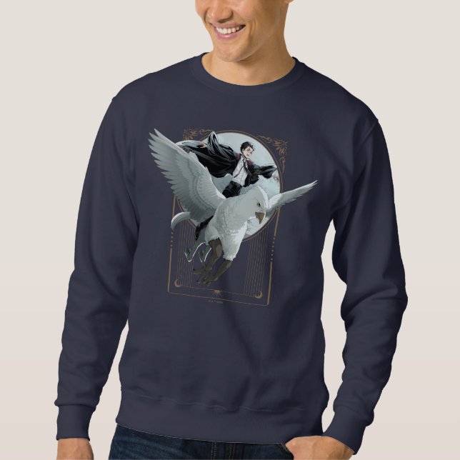 Anime HARRY POTTER™ Flight with Buckbeak Sweatshirt (Front)