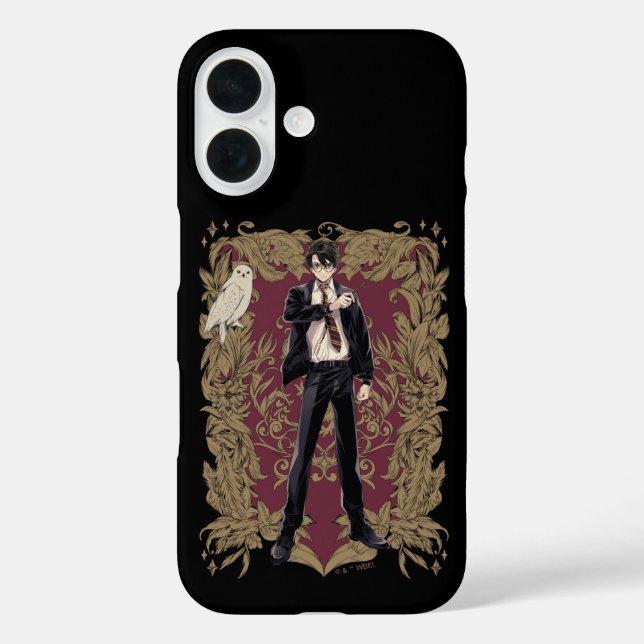 Anime HARRY POTTER™ Ornate Frame Case-Mate iPhone Case (Back)