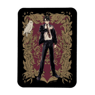 Anime HARRY POTTER™ Ornate Frame Magnet
