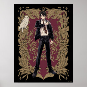 Anime HARRY POTTER™ Ornate Frame Poster