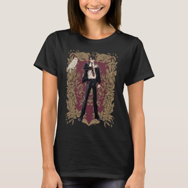 Anime HARRY POTTER™ Ornate Frame T-Shirt (Front)