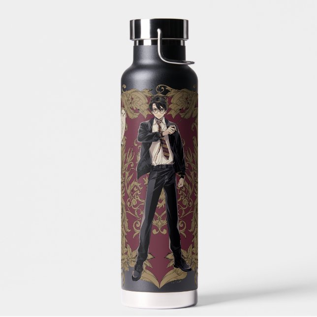 Anime HARRY POTTER™ Ornate Frame Water Bottle (Left)