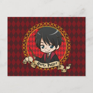 Anime Harry Potter Postcard