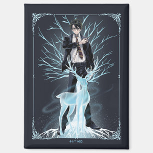 Anime HARRY POTTER™ Stag Patronus Magnet