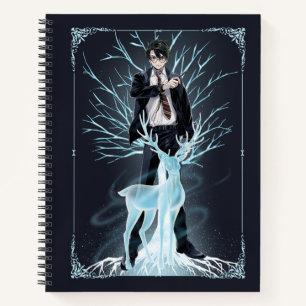 Anime HARRY POTTER™ Stag Patronus Notebook