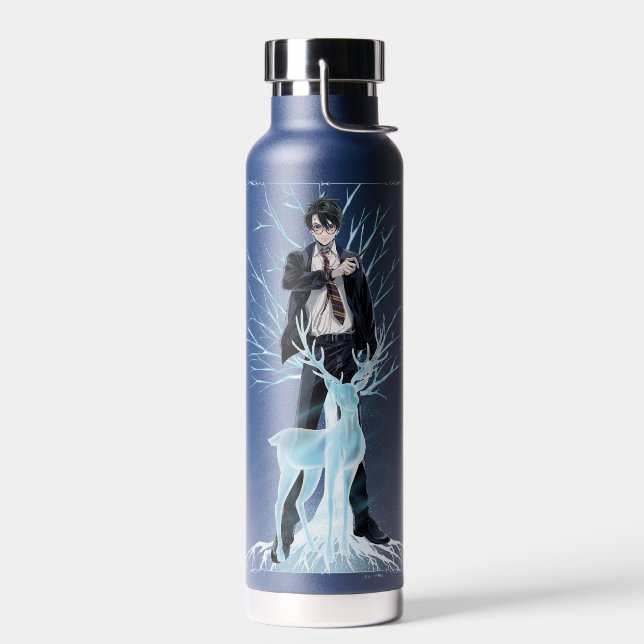 Anime HARRY POTTER™ Stag Patronus Water Bottle (Left)